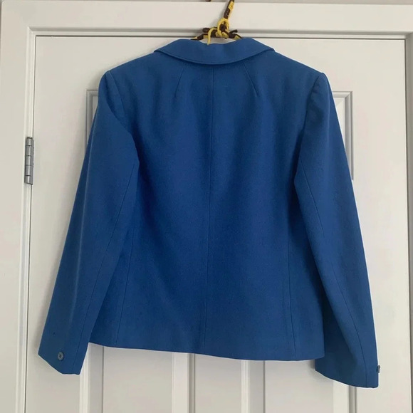 Vintage Pendleton 100% Virgin Wool Women’s Blazer - Royal Blue‎ - Picture 2 of 13